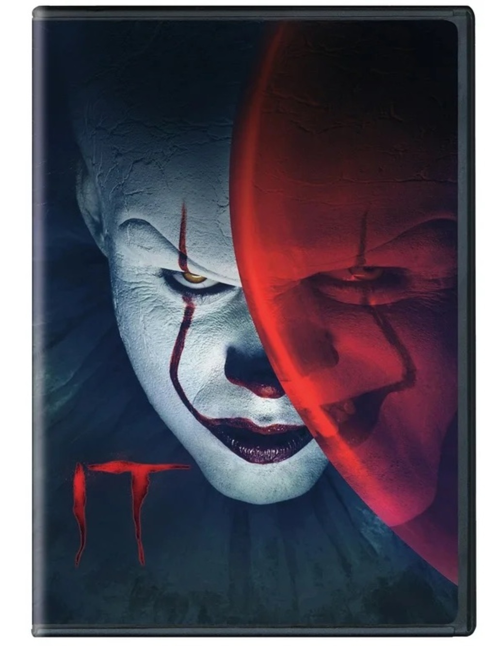 IT Horror Movie DVD - Pennywise Red & White Cover
